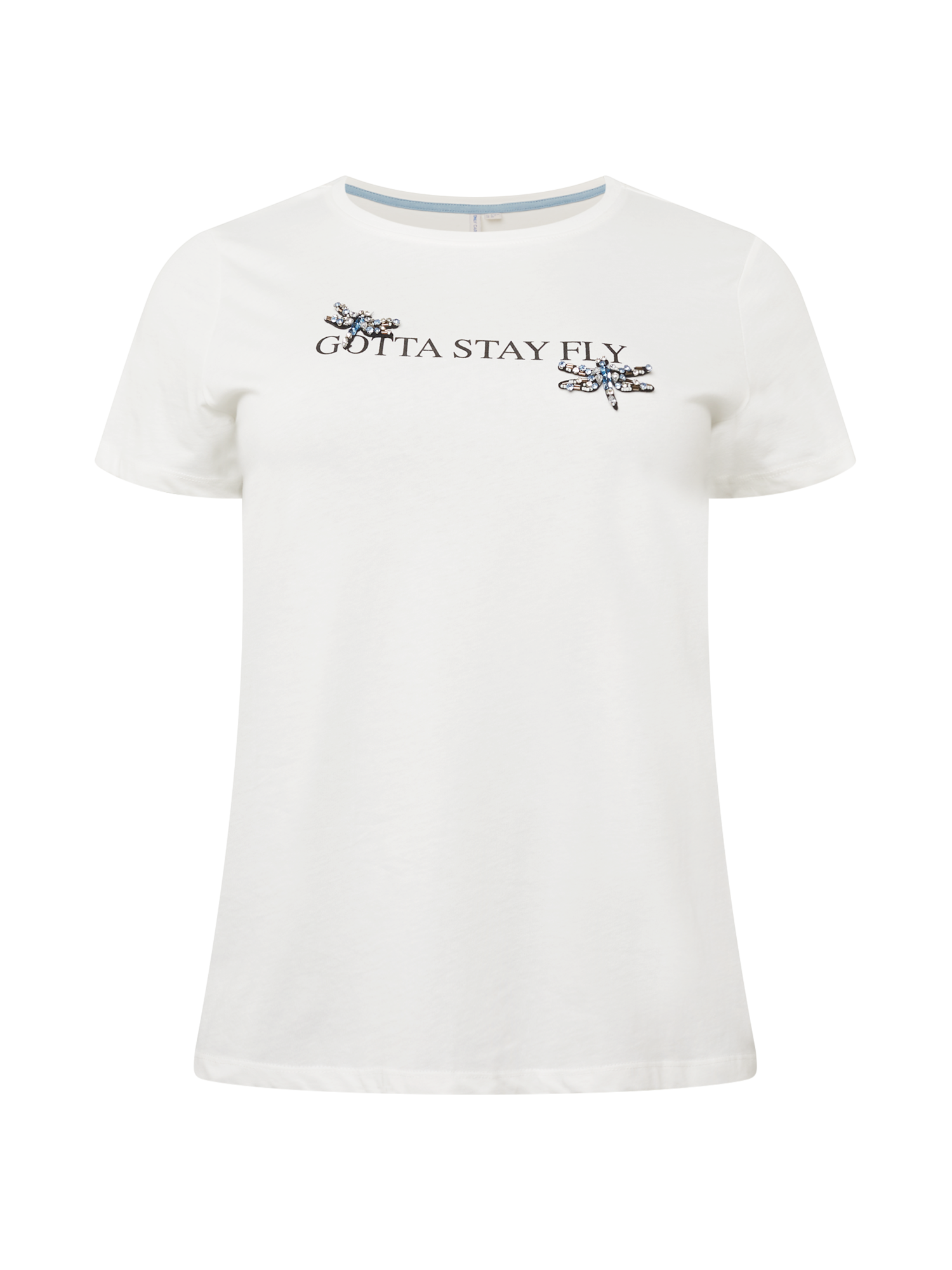 T-shirt FLY ONLY Carmakoma en Blanc 
