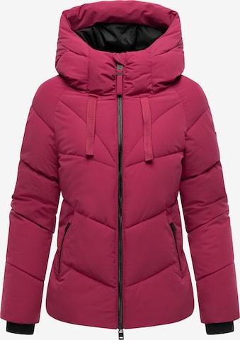 MARIKOO Зимно яке 'Kwamee 16' в червено: отпред