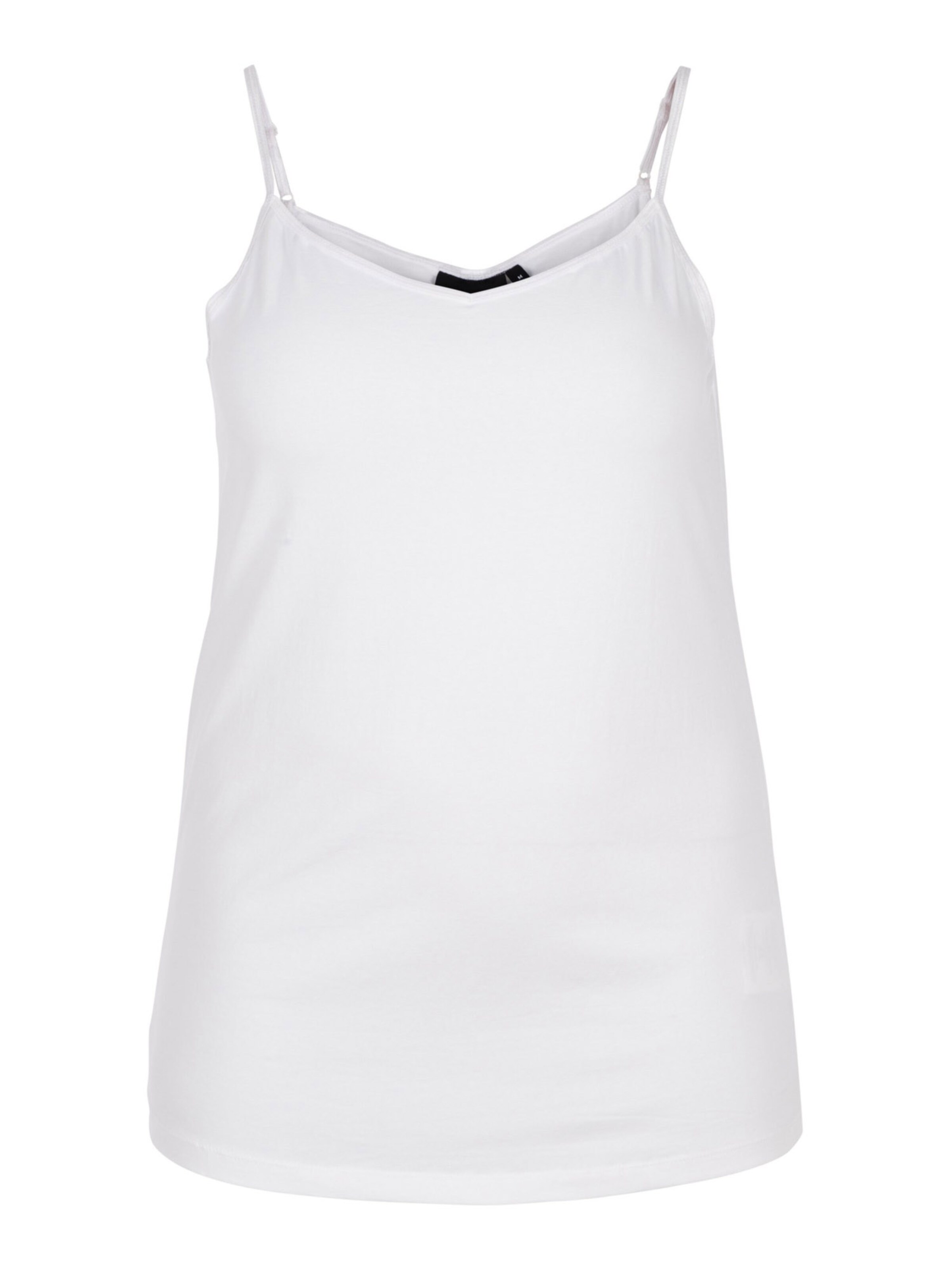 Zizzi - Top em branco: frente