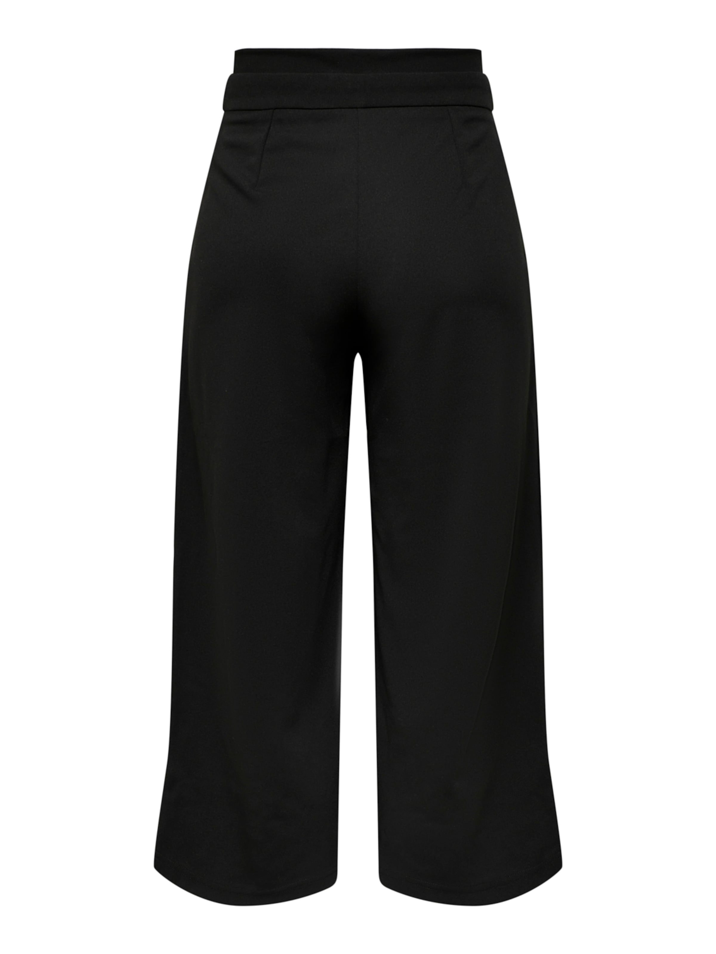 JDY Laiad sääred Voltidega püksid, värv must