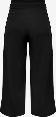 JDY Wide leg Pleat-Front Pants in Black