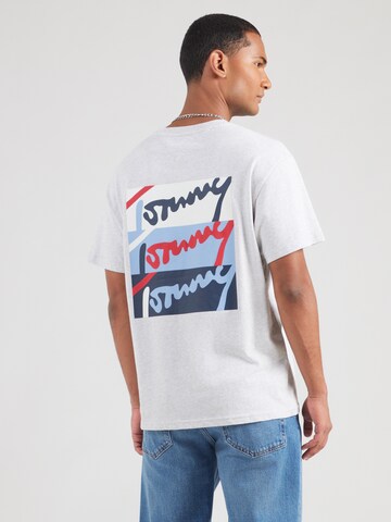 Maglietta di Tommy Jeans in grigio: frontale