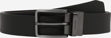 Ceinture Calvin Klein en noir : devant