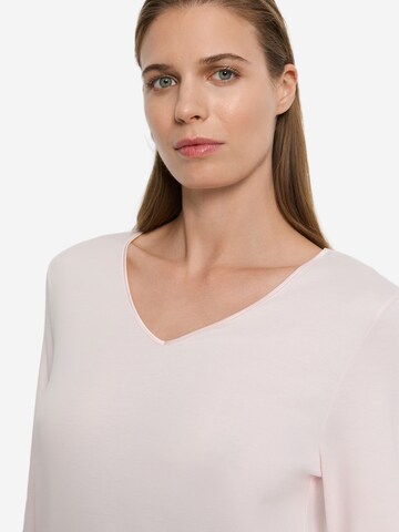 Hanro Nightgown 'Cotton Silk' in Pink