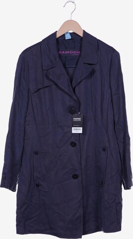 SAMOON Jacket & Coat in XXXL in Blue: front