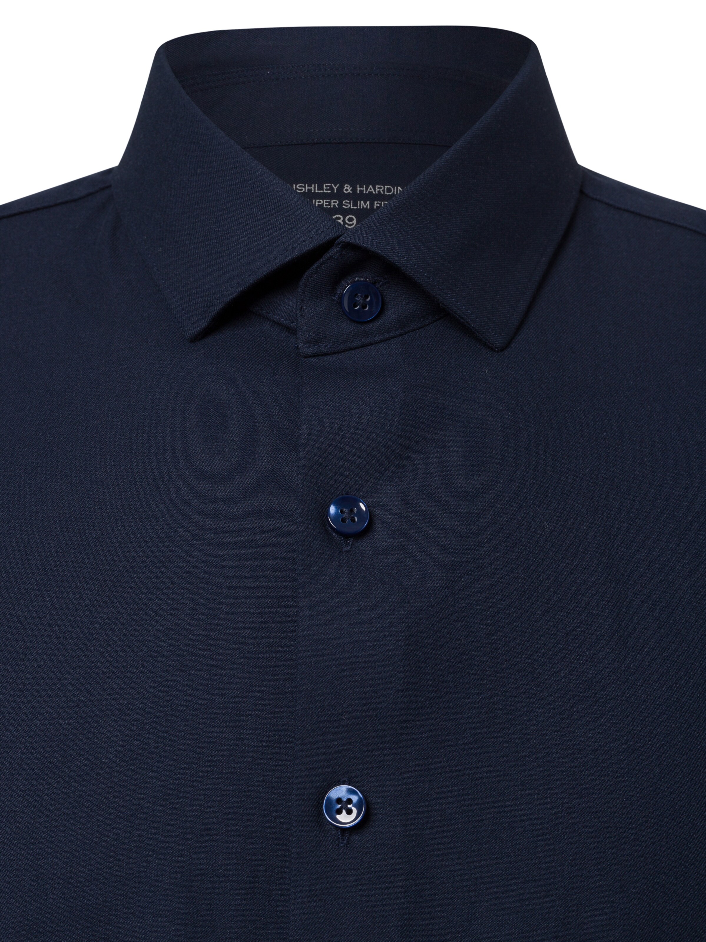 Finshley & Harding Slim Fit Hemd ' ' in Blau