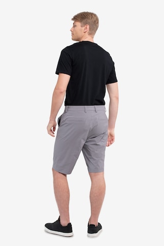 LUHTA Regular Chino Pants 'Hervanta' in Grey