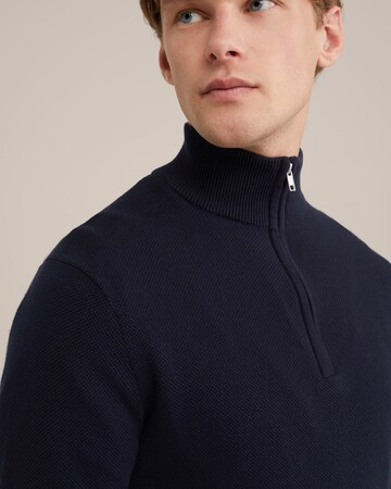 WE Fashion Пуловер в синьо