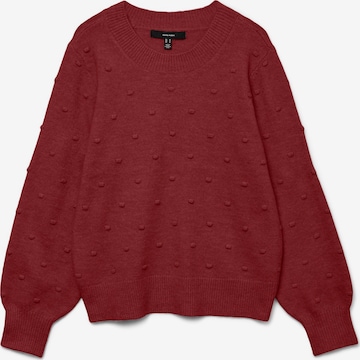 VERO MODA Pullover 'VMFrancesca' i rød: forside