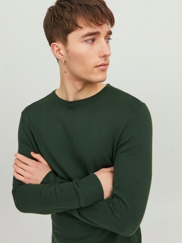 JACK & JONES Pullover 'Emil' in Grün