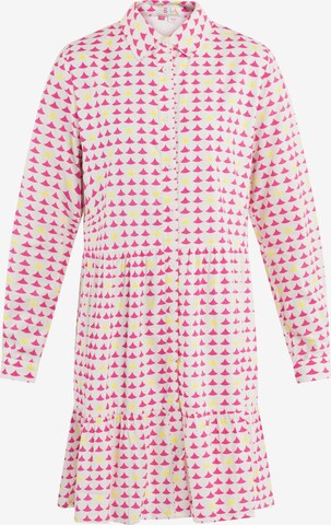 IZIA Платье-рубашка в Ярко-розовый: спереди