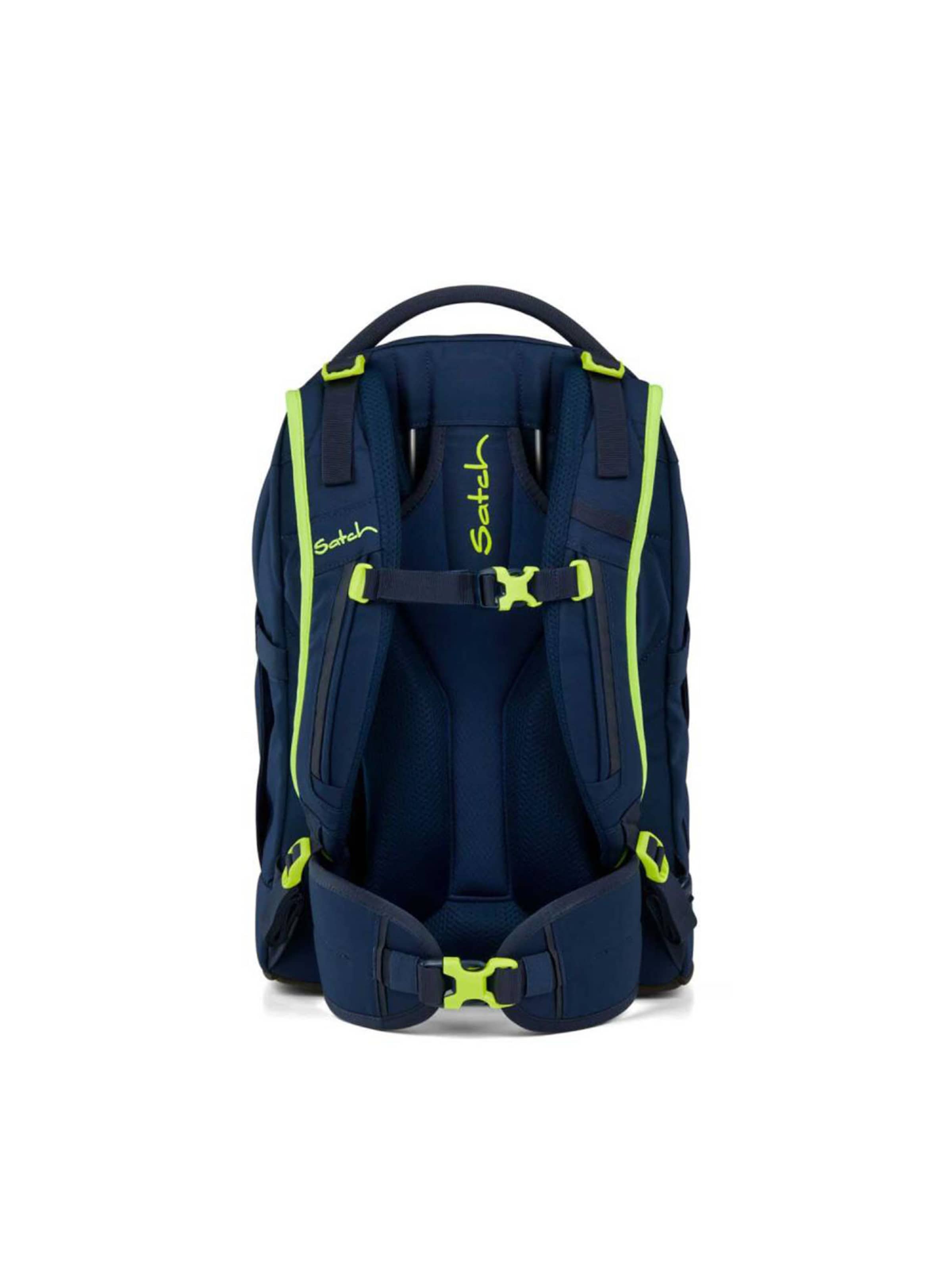 Satch Backpack 'Pack Schulrucksack Set 3tlg' in Blue