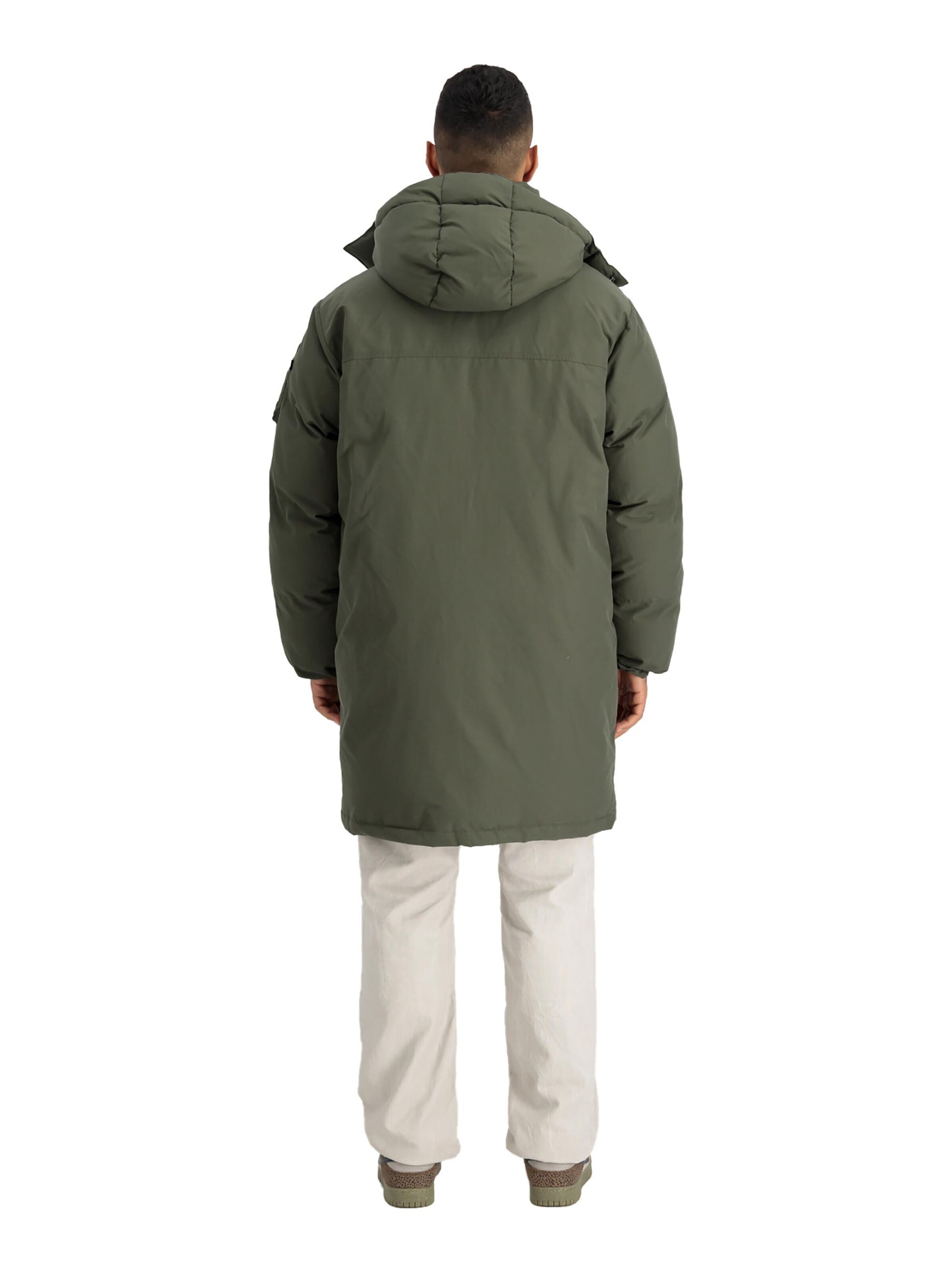 ALPHA INDUSTRIES Зимняя парка в Зеленый