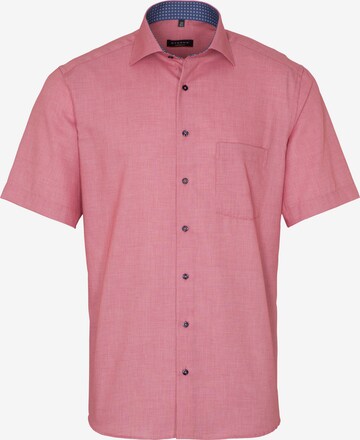 ETERNA Slim fit Button Up Shirt in Red: front