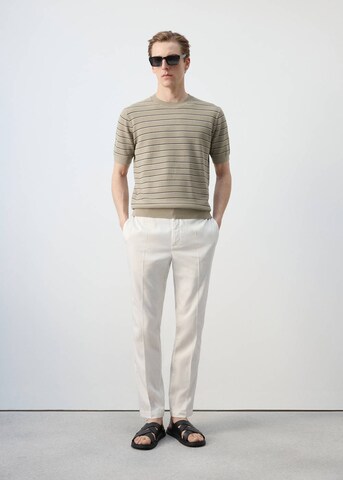MANGO MAN Shirt 'Vela' in Beige
