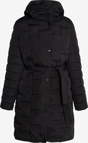 faina Winter Jacket in Black: front