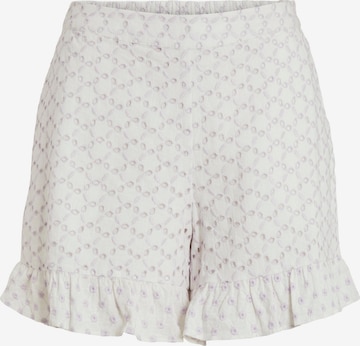 VILA - regular Pantalón 'Cloie' en blanco: frente