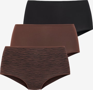 LASCANA Panty in Brown: front