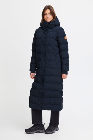 North Bend Winterparka 'Paola' in Blauw: voorkant