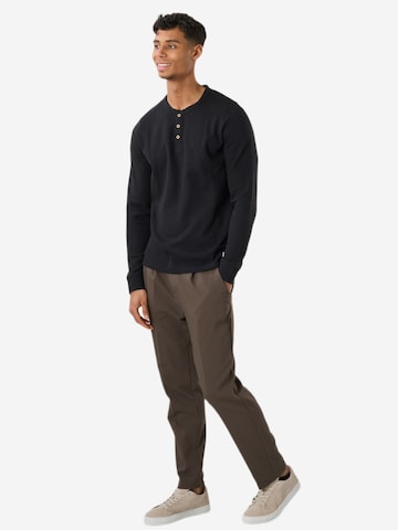 Denim Factory Shirt in Zwart