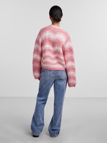 PIECES Pullover 'FNUG' in Pink