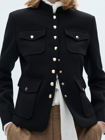 MANGO Jacke 'Dori' in Schwarz: Vorderseite