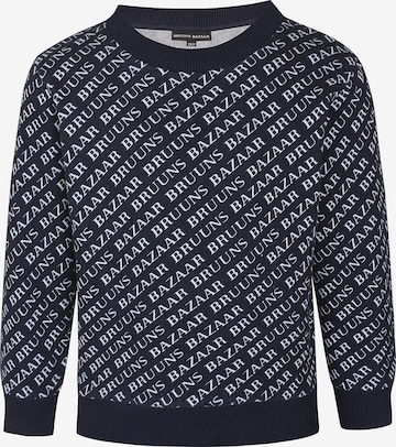 Bruuns Bazaar Kids Sweatshirt in Blauw: voorkant