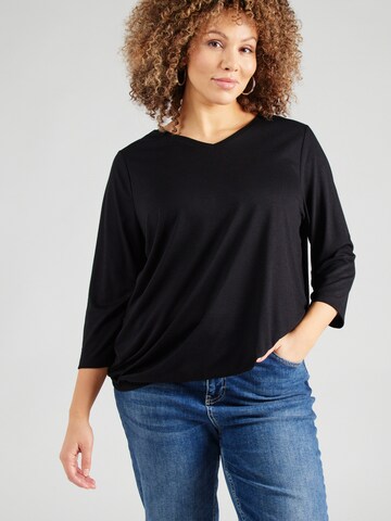 T-shirt 'CARCARLINNE' ONLY Carmakoma en noir : devant