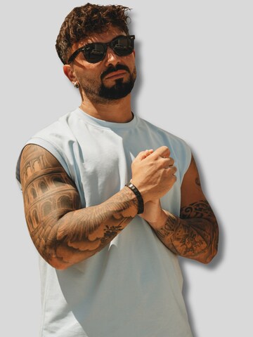 SERASAR Armband 'Herrenarmband aus Edelstahl "Power"' i svart