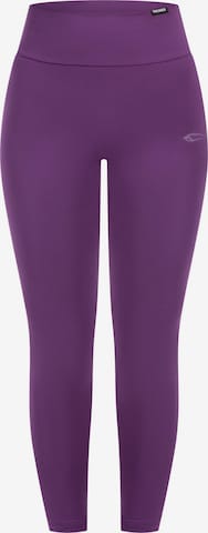 Leggings 'Kenna' Smilodox en violet : devant
