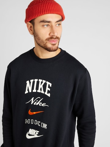 Bluză de molton 'Club' de la Nike Sportswear pe negru