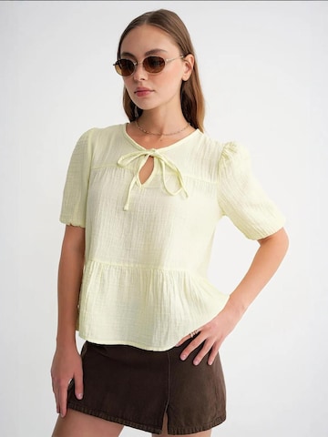 MixRay Blouse in Geel