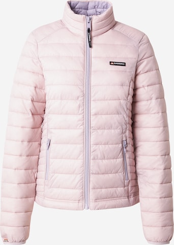 Superdry Демисезонная куртка 'Fuji Lite' в Ярко-розовый: спереди