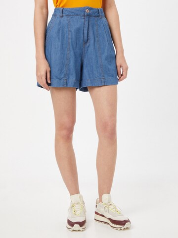 Funky Buddha Loosefit Shorts in Blau: predná strana