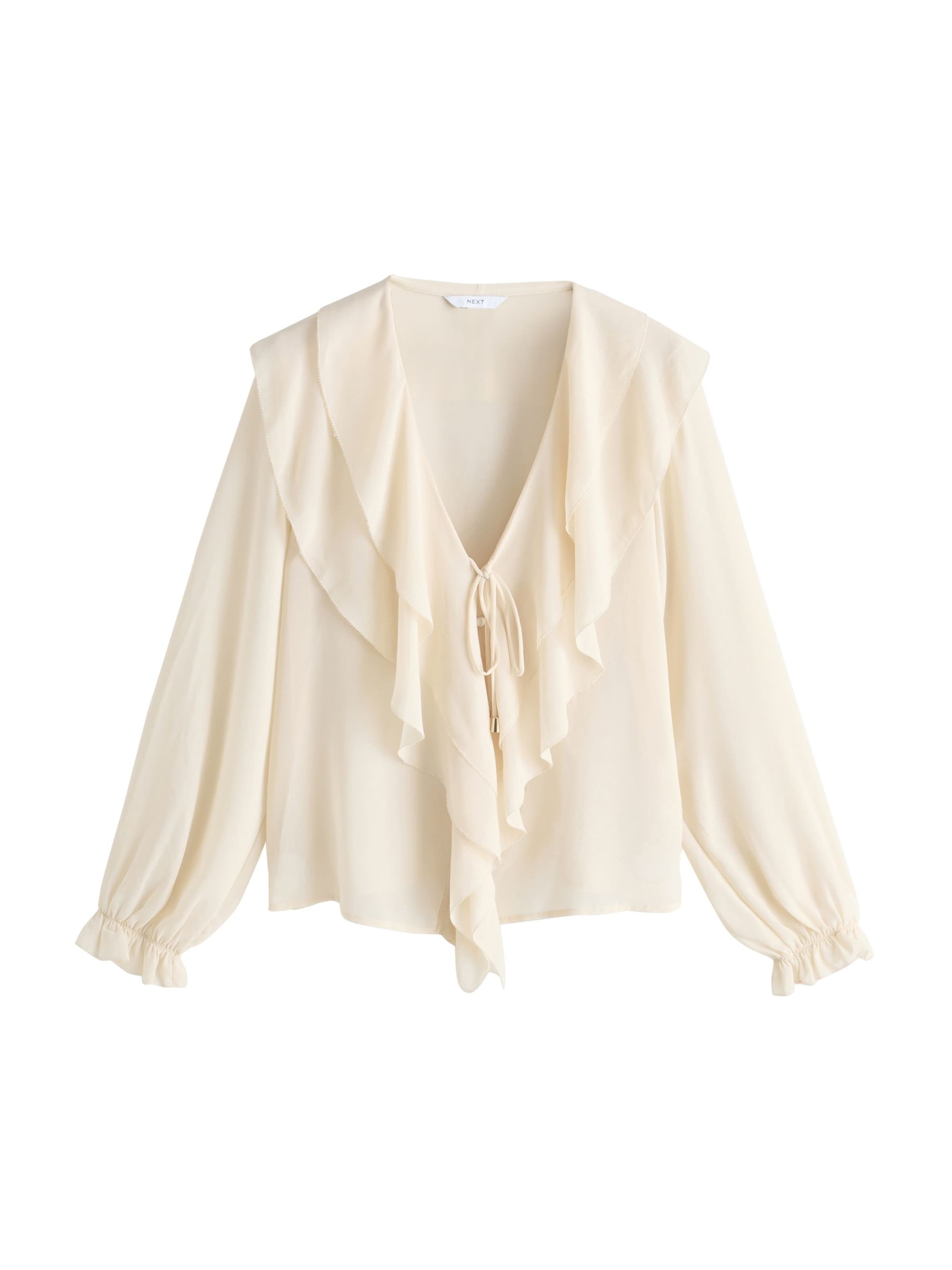 Next Блузка в Бежевый: спереди
