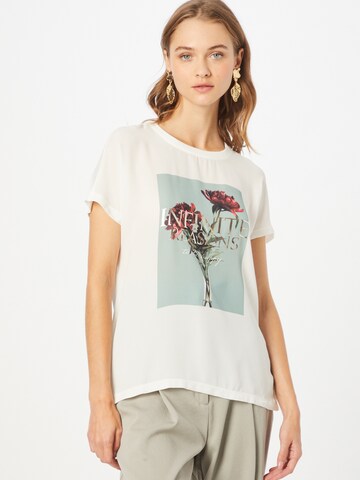ONLY T-Shirt 'Falton' in Weiß: Vorderseite