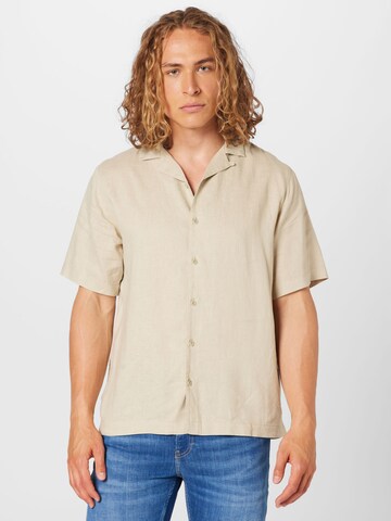 Afends - Comfort Fit Camisa em cinzento: frente