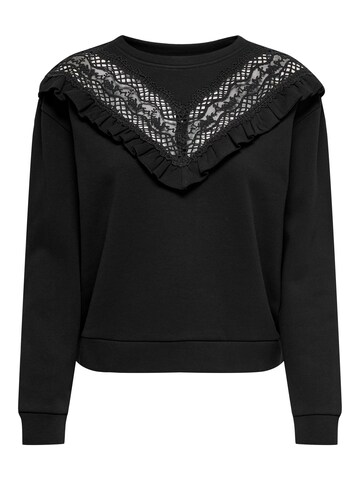 JDY - Sweatshirt 'GINA' em preto: frente