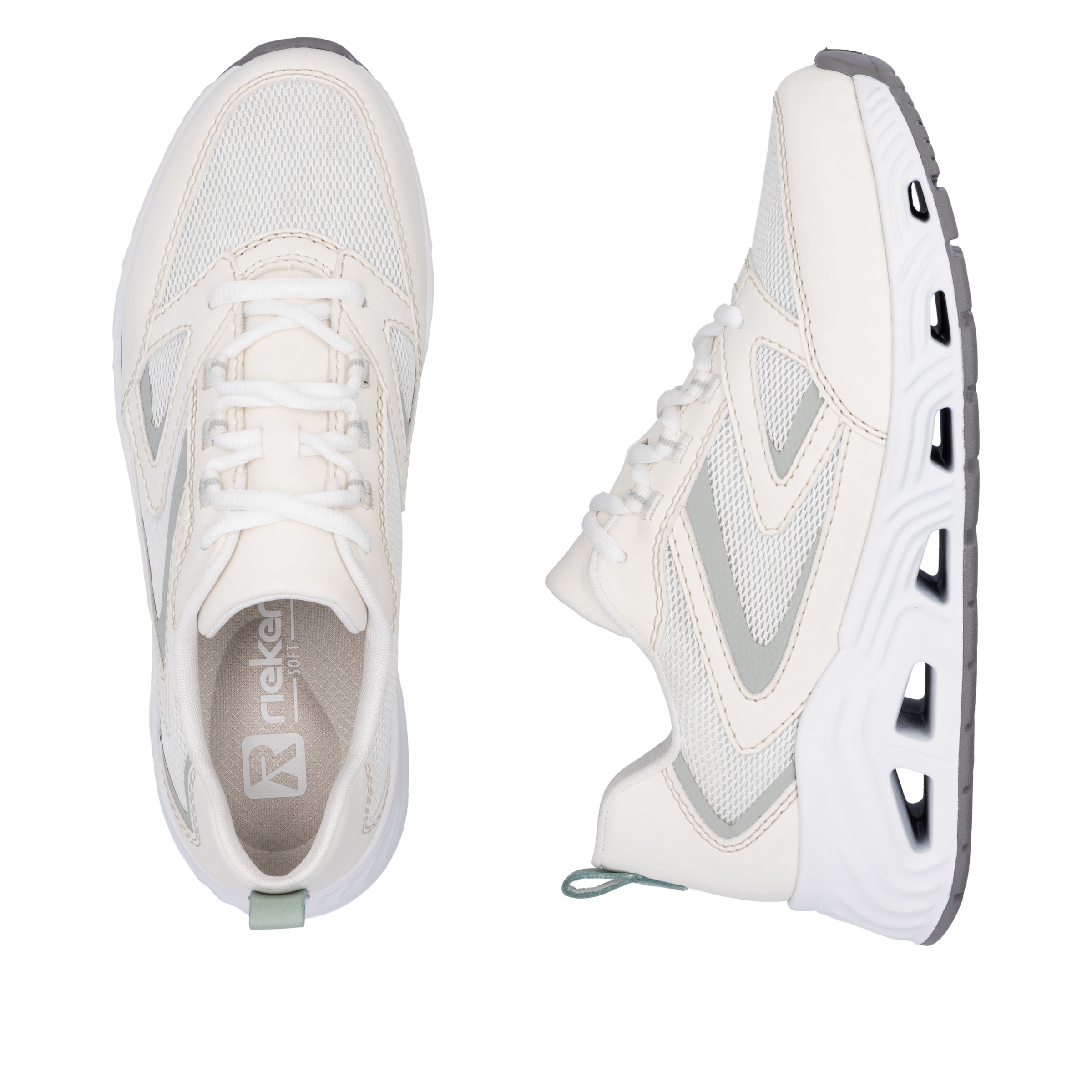 Rieker Sport Sneakers in White