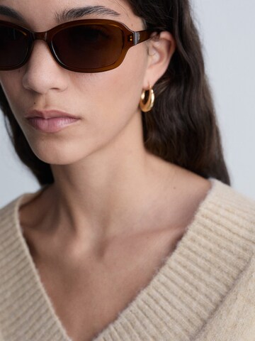 MANGO Oversized trui 'DONATELO' in Beige