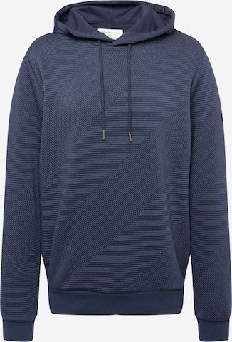 TOM TAILOR DENIM Sweatshirt in Blue: front