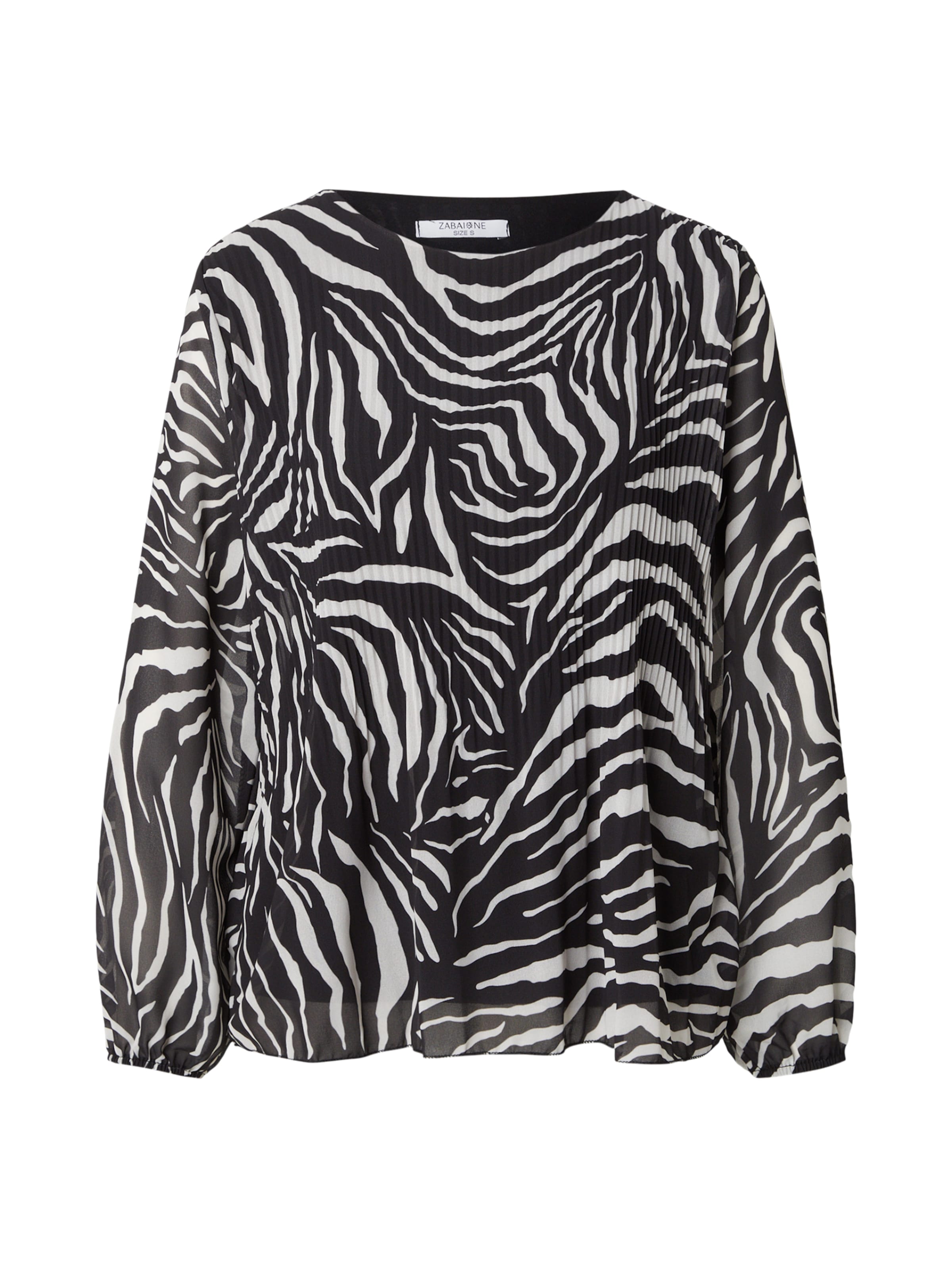 ZABAIONE - Blusa 'Al44bii' en negro: frente