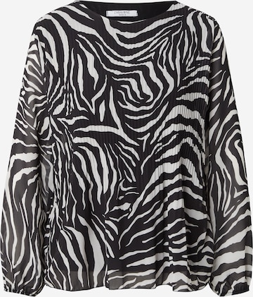 ZABAIONE Blouse 'Al44bii' in Black: front