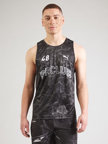 Tricou funcțional 'RUN CLUB' de la PUMA pe negru: față