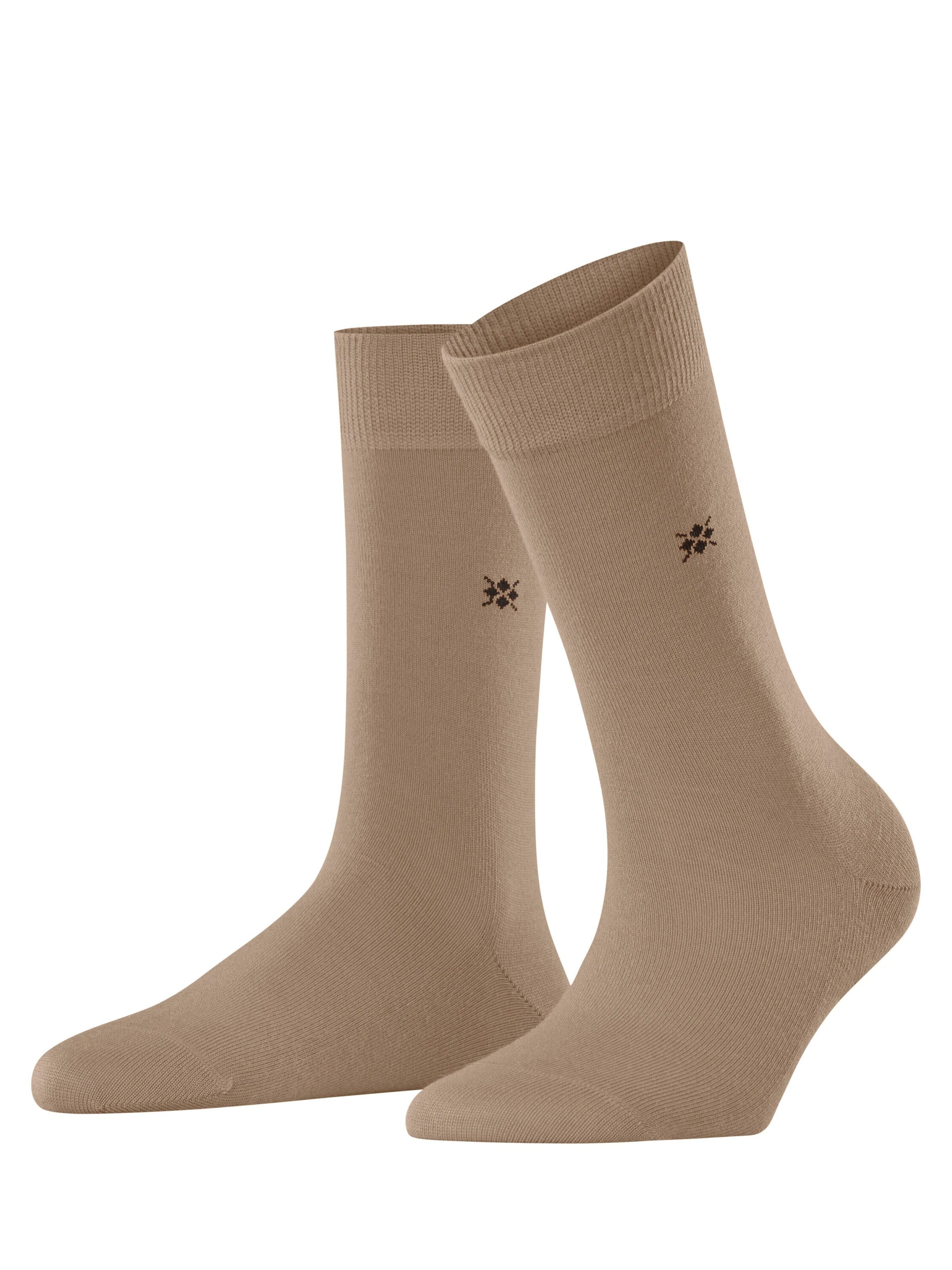 BURLINGTON Socks 'Bloomsbury' in Beige: front