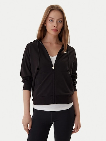 Emporio Armani Кофта на молнии в Черный: спереди