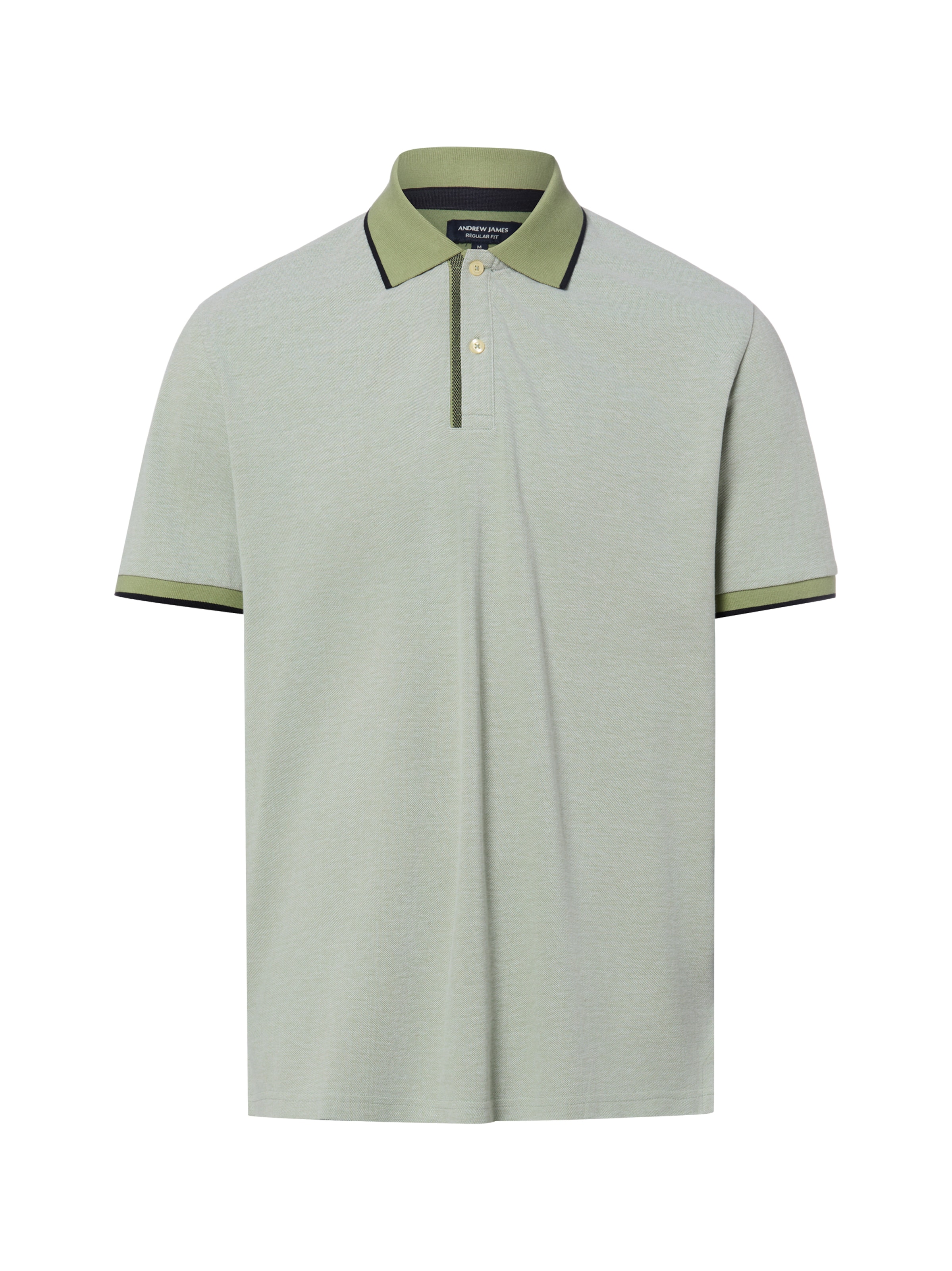 T-Shirt Andrew James en vert : devant
