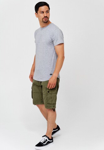 INDICODE JEANS Shirt ' Mosley ' in Grijs