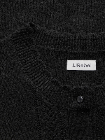 Geacă tricotată 'JREBWDORIS' de la JJ Rebel pe negru