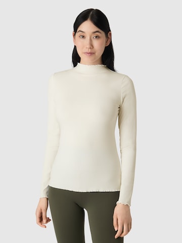 Les Lunes Shirt 'JUUNO' in Wit: voorkant